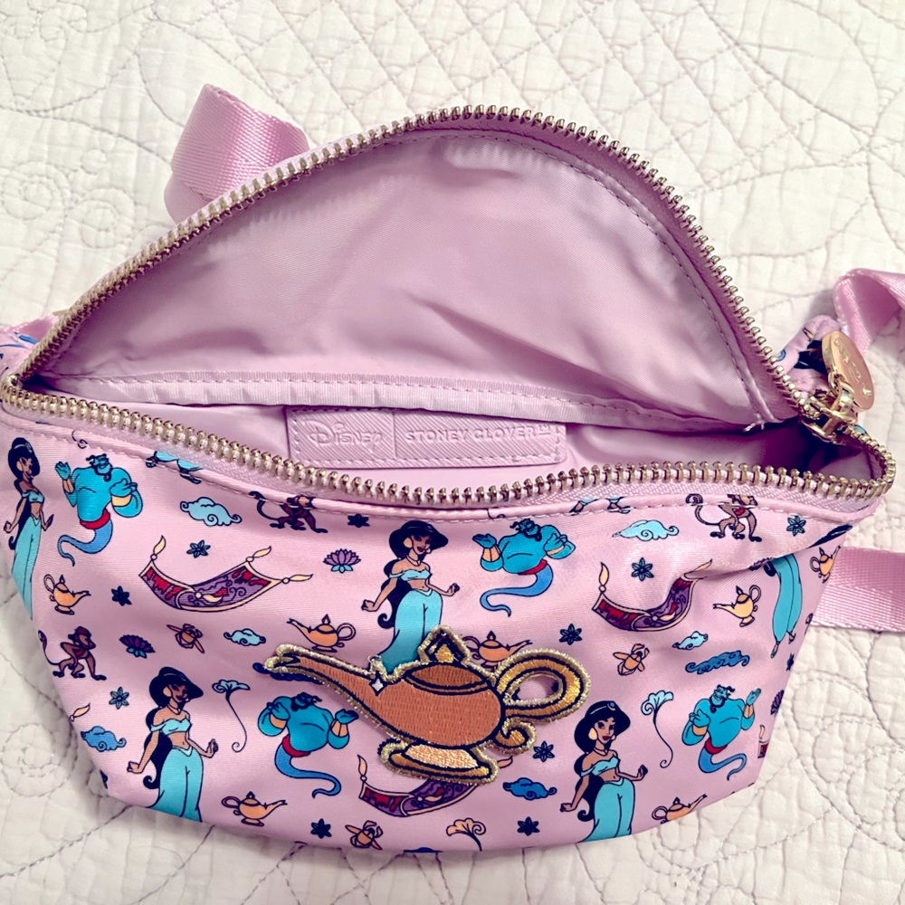 Disney Princess x Stoney Clover Lane Jasmine Fanny Pack and Magic Lamp Patch